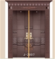 门业图片-爵士不锈钢防盗门系列--四开门**图片